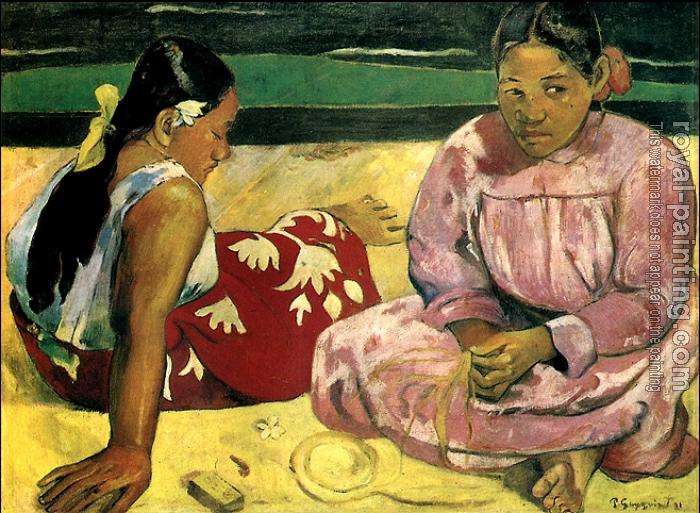 Paul Gauguin : Tahitian Women on the Beach Paul Gauguin : Tahitian Women on the Beach